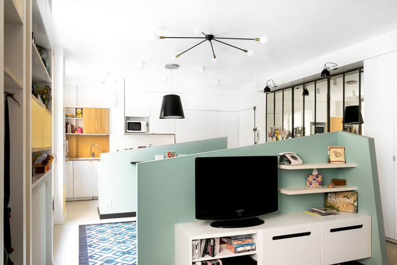 Идея интерьера для маленьких квартир от студии MAEMA Architects - фото 5