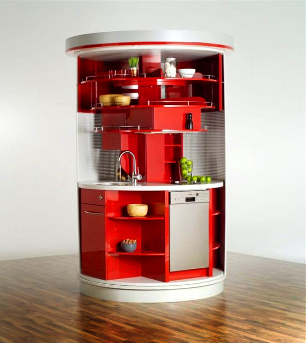 Функциональный кухонный шкаф от Compact Concepts
