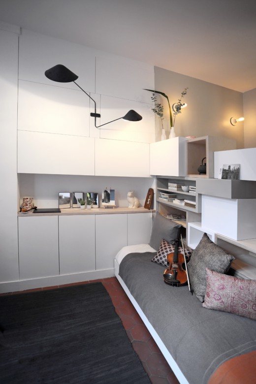 Дизайн интерьера маленькой квартиры от Жули Набучит