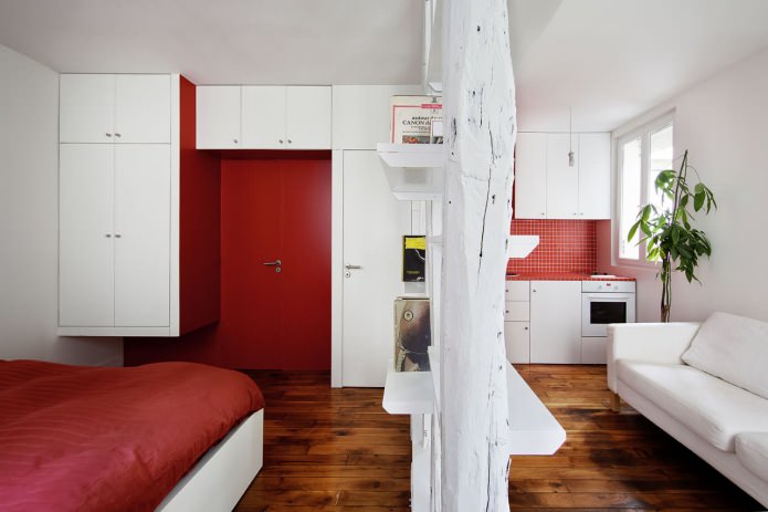 Красная комната – дизайн интерьеров красного цвета