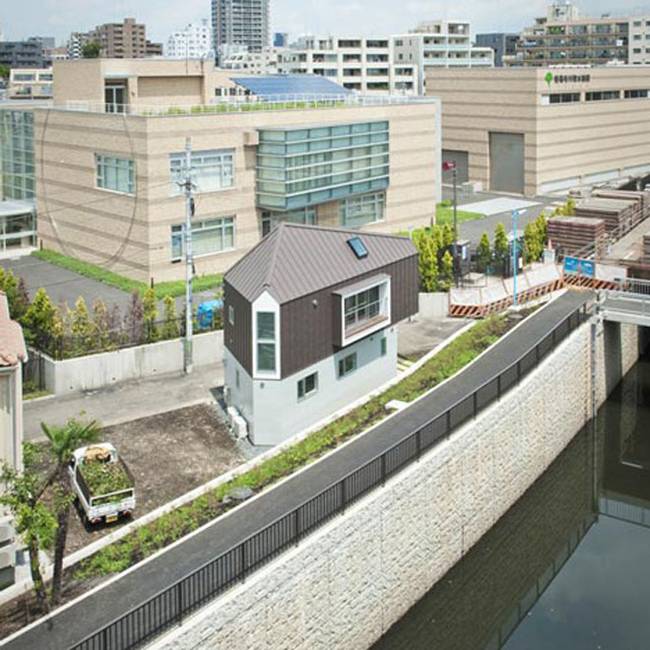 Дом странной формы от Mizuishi Architects Atelier - фото 4