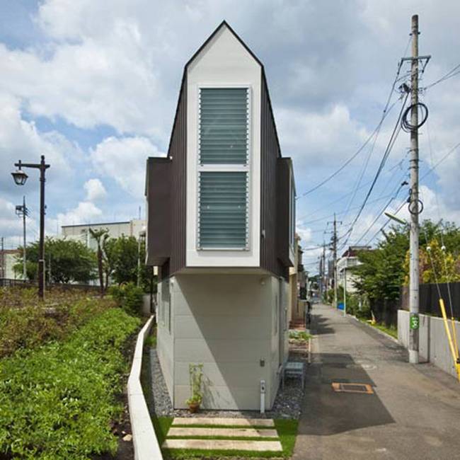 Дом странной формы от Mizuishi Architects Atelier - фото 2