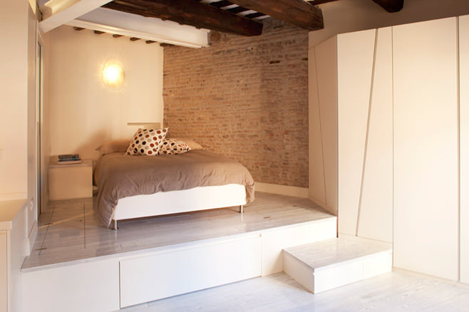 Спальня квартиры от студии дизайна Archifacturing