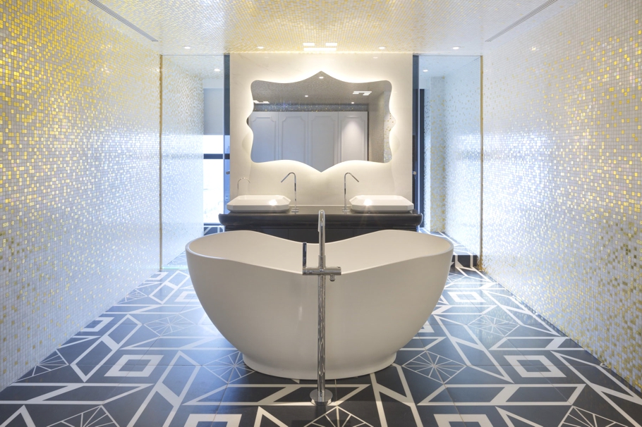 Дизайн интерьера ванной комнаты от Dariel Studio