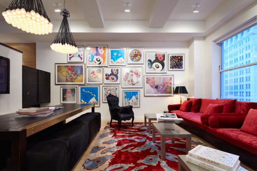 Интерьеры Нью-йорка, как примеры хорошего дизайна квартиры. Фото.