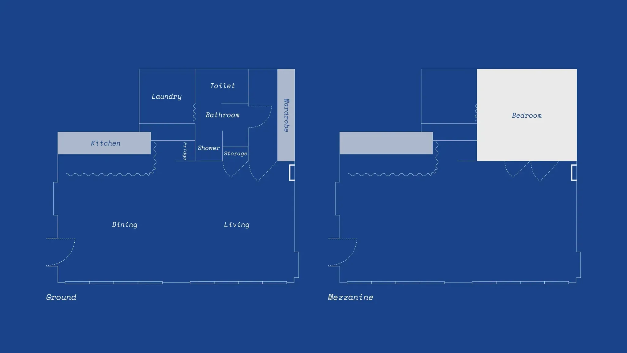 План квартиры с зонированием помещений и кухней гостиной 5 Bold Design Ideas Inside a Small Milan