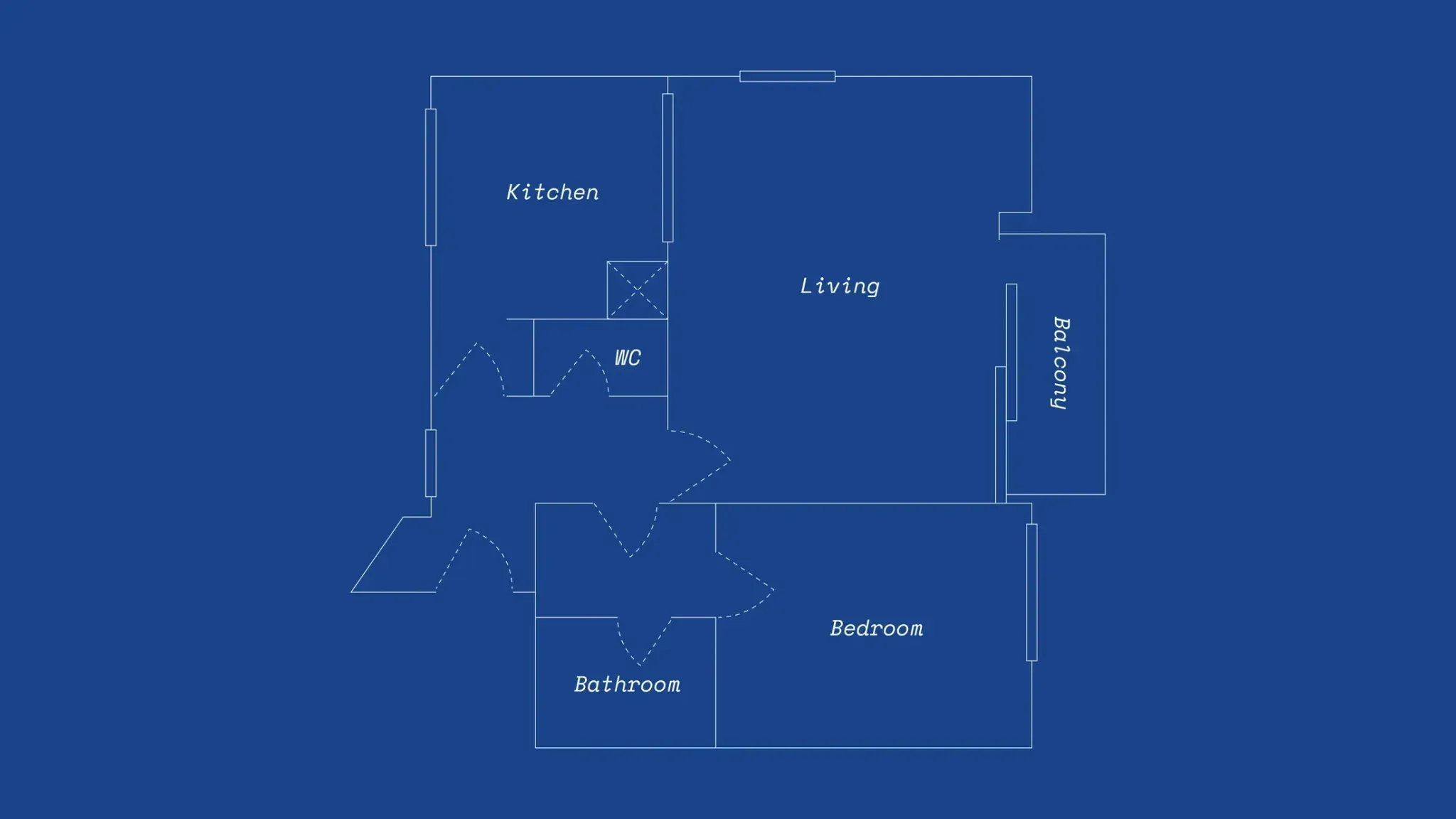 План перепланировки квартиры Small Space Design Details inside