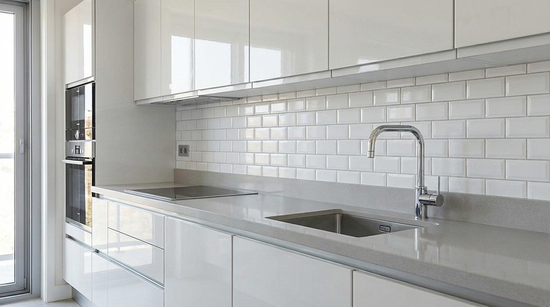 кухня в белом цвете